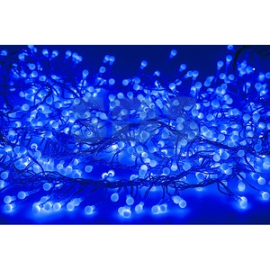 Гирлянда Neon-Night Мишура LED 3 м прозрачный ПВХ 288 диодов цвет синий 303-603