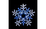Световая фигура Neon-Night 501-531 Снежинка белая/синяя