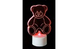 Световая фигура Neon-Night 501-047 на подставке Мишка 2D