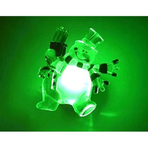 Световая фигура Neon-Night 501-022 Снеговик с подарком RGB на присоске