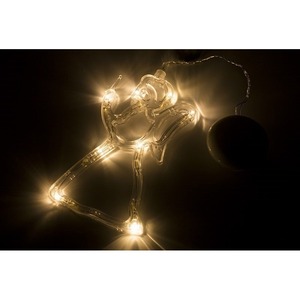 Световая фигура Neon-Night 501-015 Фигура светодиодная Ангелок на присоске с подвесом