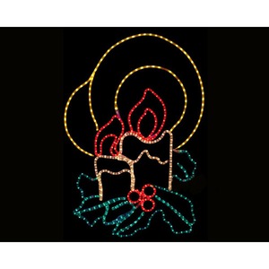 Световая фигура Neon-Night 501-320 Две свечи