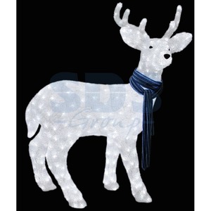 Световая фигура Neon-Night 513-244 Северный олень 100х65 см IP44