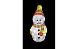 Световая фигура Neon-Night 513-275 Снеговик с шарфом 30 см 40 светодиодов IP 44
