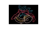 Световая фигура Neon-Night Колокольчики с бантиком размер 79*106 см 501-314