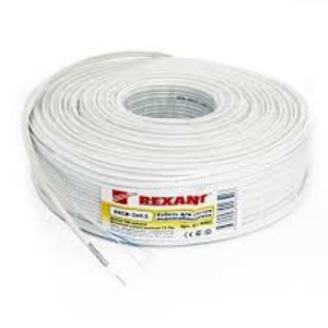 Кабель управления и контроля Rexant 01-4021 ККСВ-В + 4х0.5мм2, белый (100 метров)