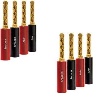 Разъем Акустический Audioquest SureGrip100 BFA/Banana Gold (Set 8)