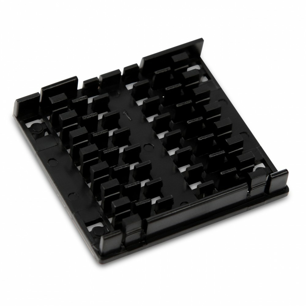 Крепеж кабеля Hyperline FO-MSPL01-BK Ложемент для КДЗС 8/16 (емкость до 16 волокон)