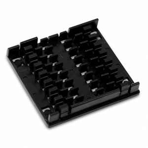 Крепеж кабеля Hyperline FO-MSPL01-BK Ложемент для КДЗС 8/16 (емкость до 16 волокон)