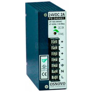 Электропитание приборов Osnovo PS-24048/I