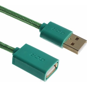 Удлинитель USB 2.0 Тип A - A Greenconnect GCR-UEC8M5-BB2SG 0.15m