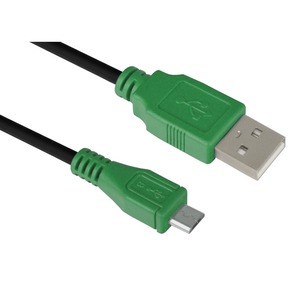 Кабель USB 2.0 Тип A - B micro Greenconnect GCR-UA1MCB1-BB2S 1.0m