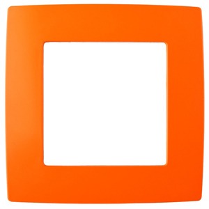 Рамка 1 пост ЭРА 12-5001-22 Эра12, оранжевый