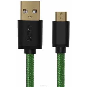 Кабель USB 2.0 Тип A - B micro Greenconnect GCR-UA11MCB6-BB2S-G 3.0m