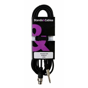 Кабель аудио 1xJack - 1xXLR Stands&Cables MC-001XJ-5 5.0m