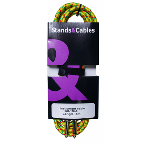 Кабель аудио 1xJack - 1xJack Stands&Cables GC-108-3 3.0m