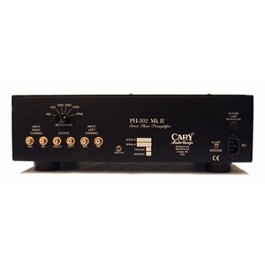 Фонокорректор MM/MC Cary Audio PH 302 MkII Silver