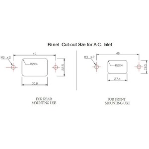 Терминал Силовой Furutech INLET(R)