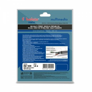 Кабель USB Belsis BW1420 1.8m