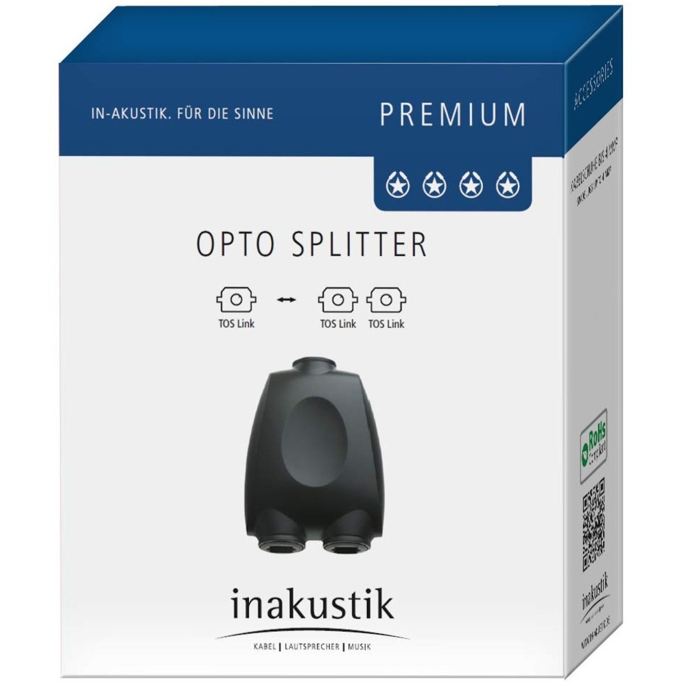 Усилитель-распределитель Аудио Inakustik 01040100 Premium Opto-Splitter