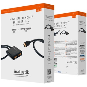 Усилитель-распределитель HDMI Inakustik 003247012 Star HDMI Splitter