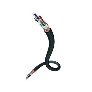 Отрезок кабеля витая пара Inakustik (арт. 3584) 004803000 Premium CAT6 AWG24 Anthracite 15.5m