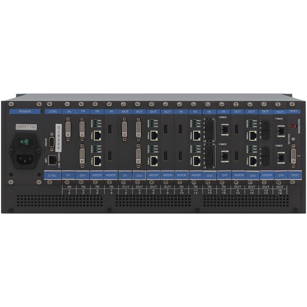 Матричный коммутатор Модульный Kramer VS-1616DT/STANDALONE