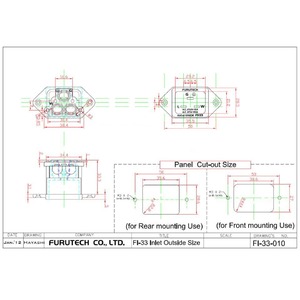 Терминал Силовой Furutech FI-33(R)