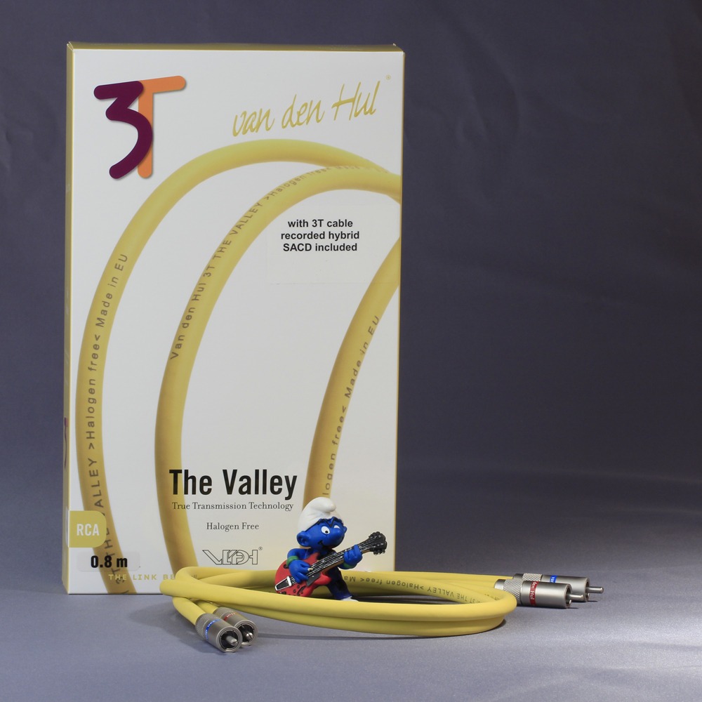 Кабель аудио 2xRCA - 2xRCA Van Den Hul The VALLEY (3T) RCA 0.8m