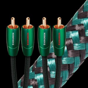 Кабель аудио RCA - RCA Audioquest Evergreen 2RCA-2RCA 0.6m