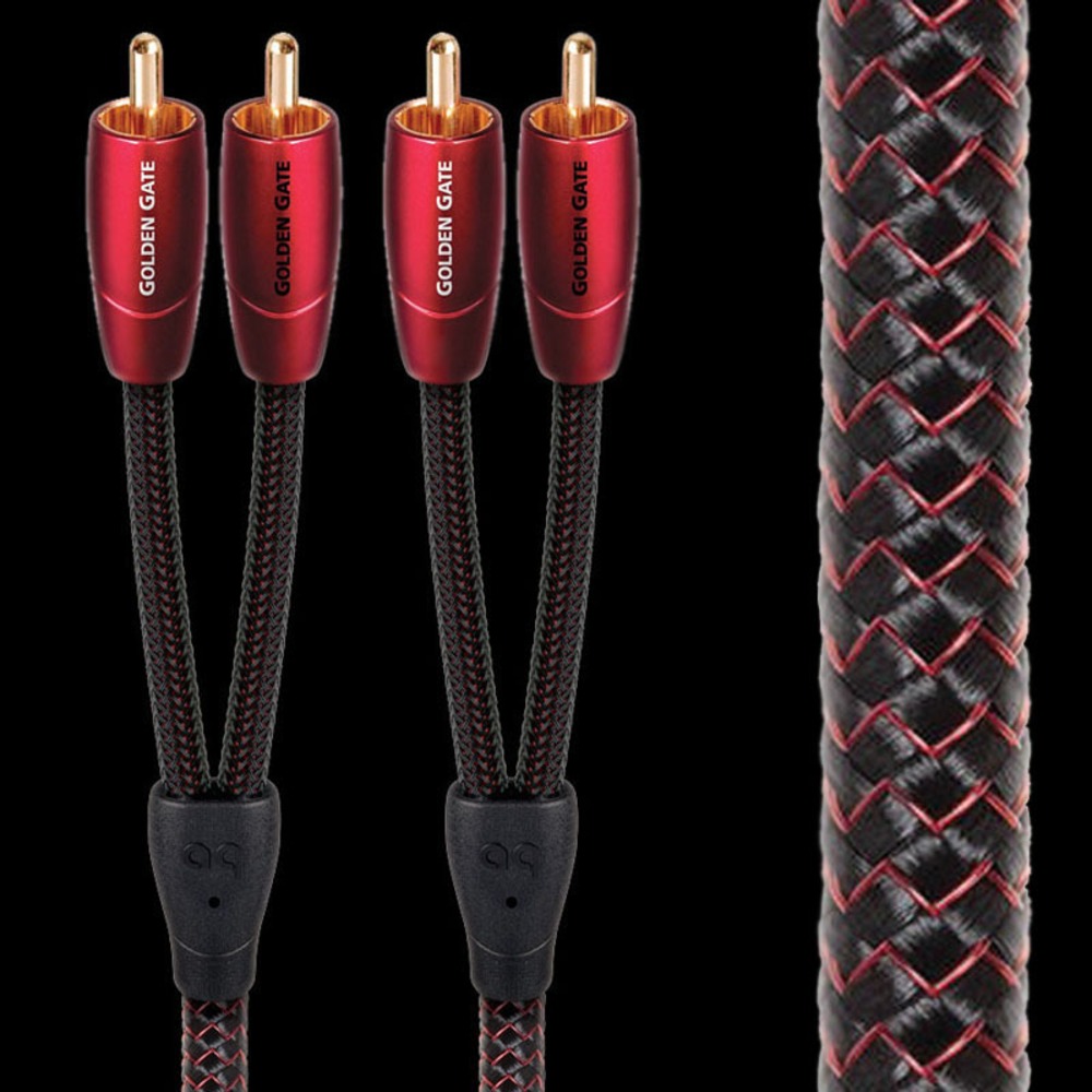 Кабель аудио RCA - RCA Audioquest Golden Gate 2RCA-2RCA 0.6m