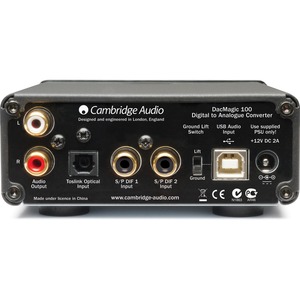 Цифро-аналоговый преобразователь Cambridge Audio DACMagic 100 Black
