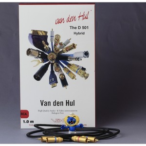 Кабель аудио Phono Van Den Hul D-501 Hybrid RCA 1.0m