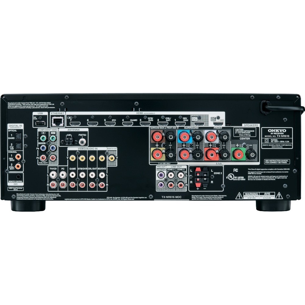 AV-Ресивер Onkyo TX-NR616 Black