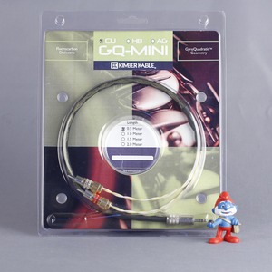 Кабель аудио 1xMini Jack - 2xRCA Kimber Kable GQ Mini Cu Ultraplate 1.5m