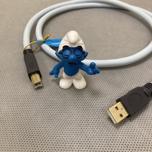 Кабель USB Supra USB 2.0 A-B 0.7m