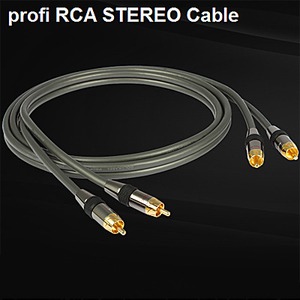 Кабель аудио 2xRCA - 2xRCA GoldKabel Profi RCA Stereo Cable 1.0m