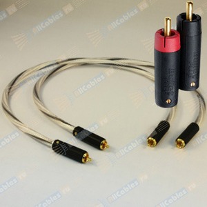 Кабель аудио 2xRCA - 2xRCA Abbey Road Cable Reference BULLET PLUG RCA 1.0m