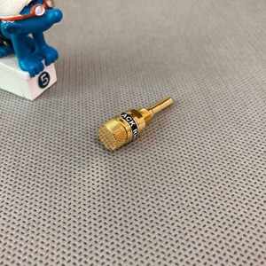 Разъем Акустический Black Rhodium Gold Plated Screw Banana Black