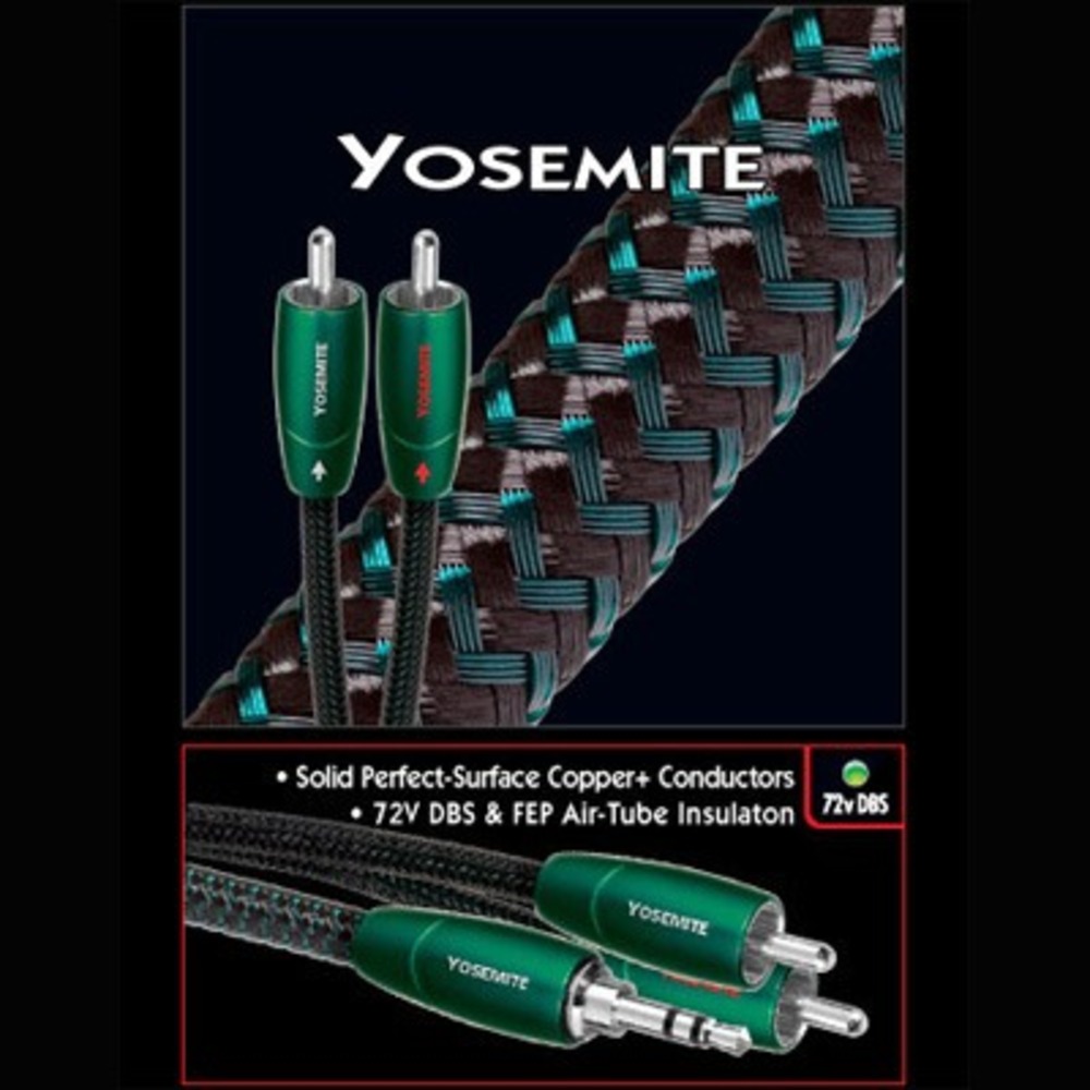 Кабель аудио RCA - RCA Audioquest Yosemite 2RCA-2RCA 1.0m