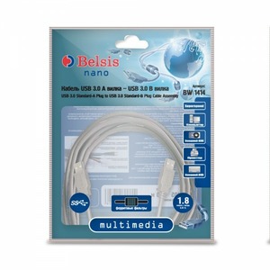 Кабель USB Belsis BW1414 1.8m