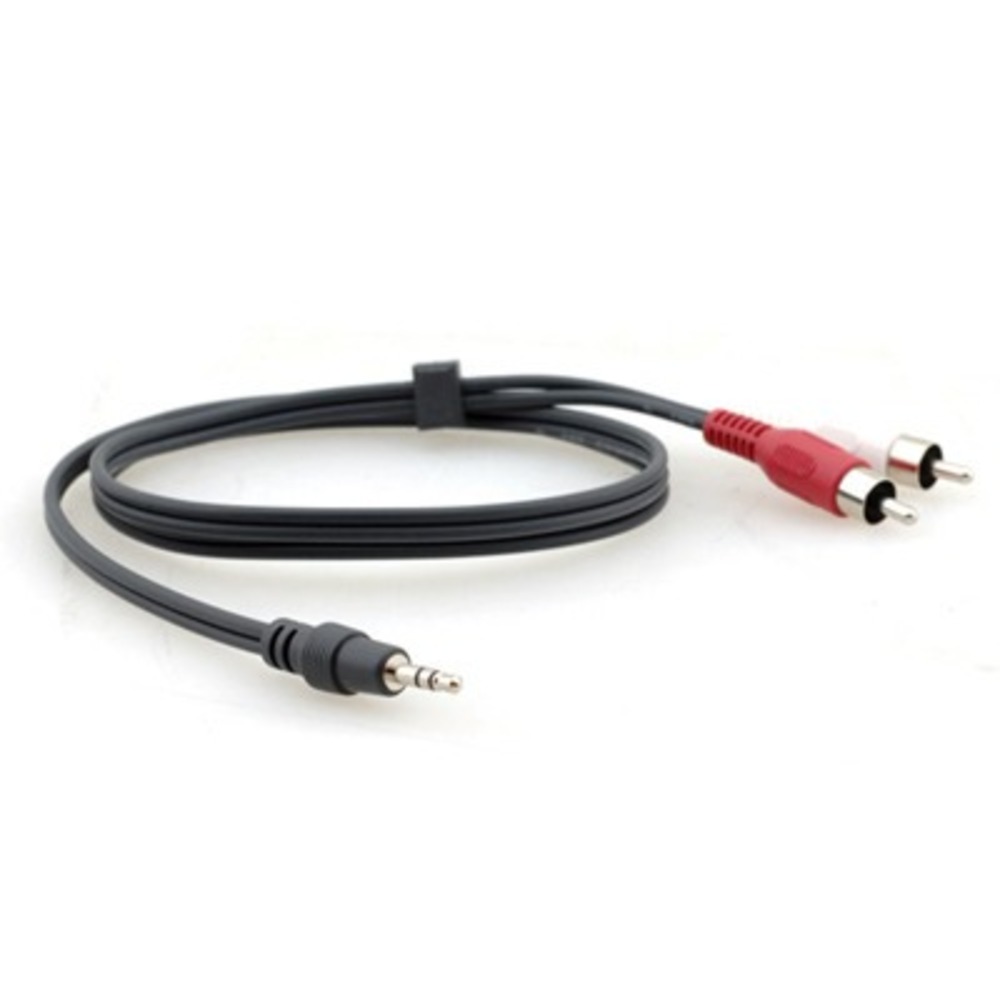 Переходный кабель 3.5mm Audio на 2 RCA Kramer C-A35M/2RAM-15 4.6m