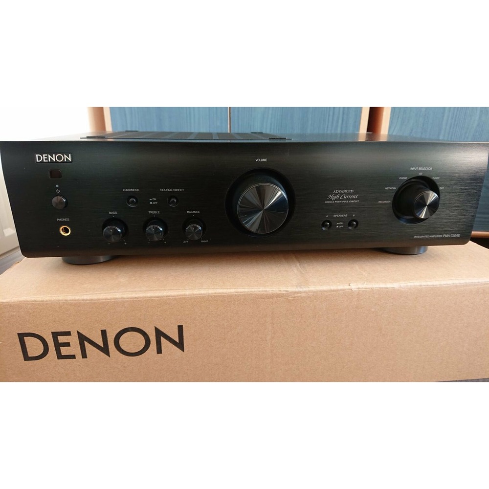 Усилитель интегральный Denon PMA-720AE Black