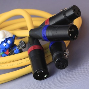 Кабель аудио XLR - XLR Van Den Hul The ROCK Hybrid (3T) XLR 0.8m