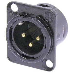 Терминал XLR Neutrik NC3MD-L-B-1