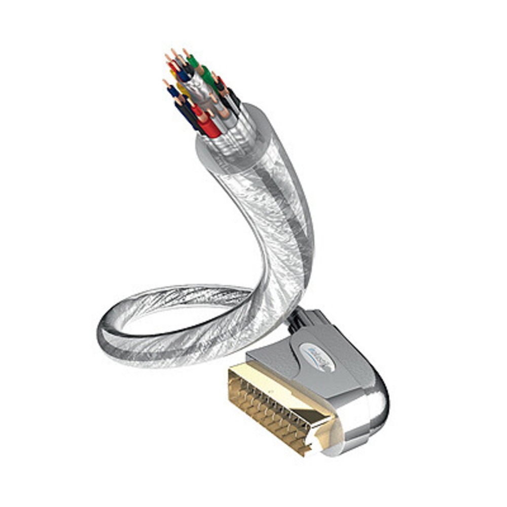 Кабель видео в нарезку Inakustik 0101010 Premium A-Type Scart Kabel - о ...