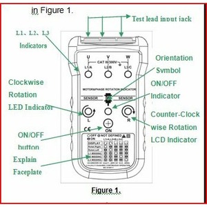 Прочий измерительный инструмент MASTECH 13-1251 Детектор последовательности фаз MS5900