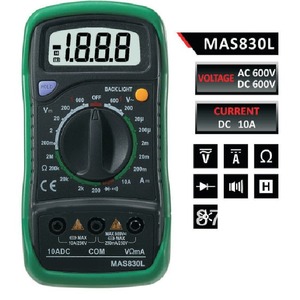 Мультиметр MASTECH 13-2010 Портативный мультиметр MAS830B