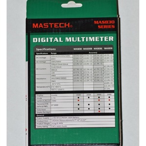 Мультиметр MASTECH 13-2010 Портативный мультиметр MAS830B