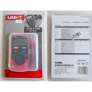 Мультиметр UNI-T 13-0019 Портативный мультиметр UT120C